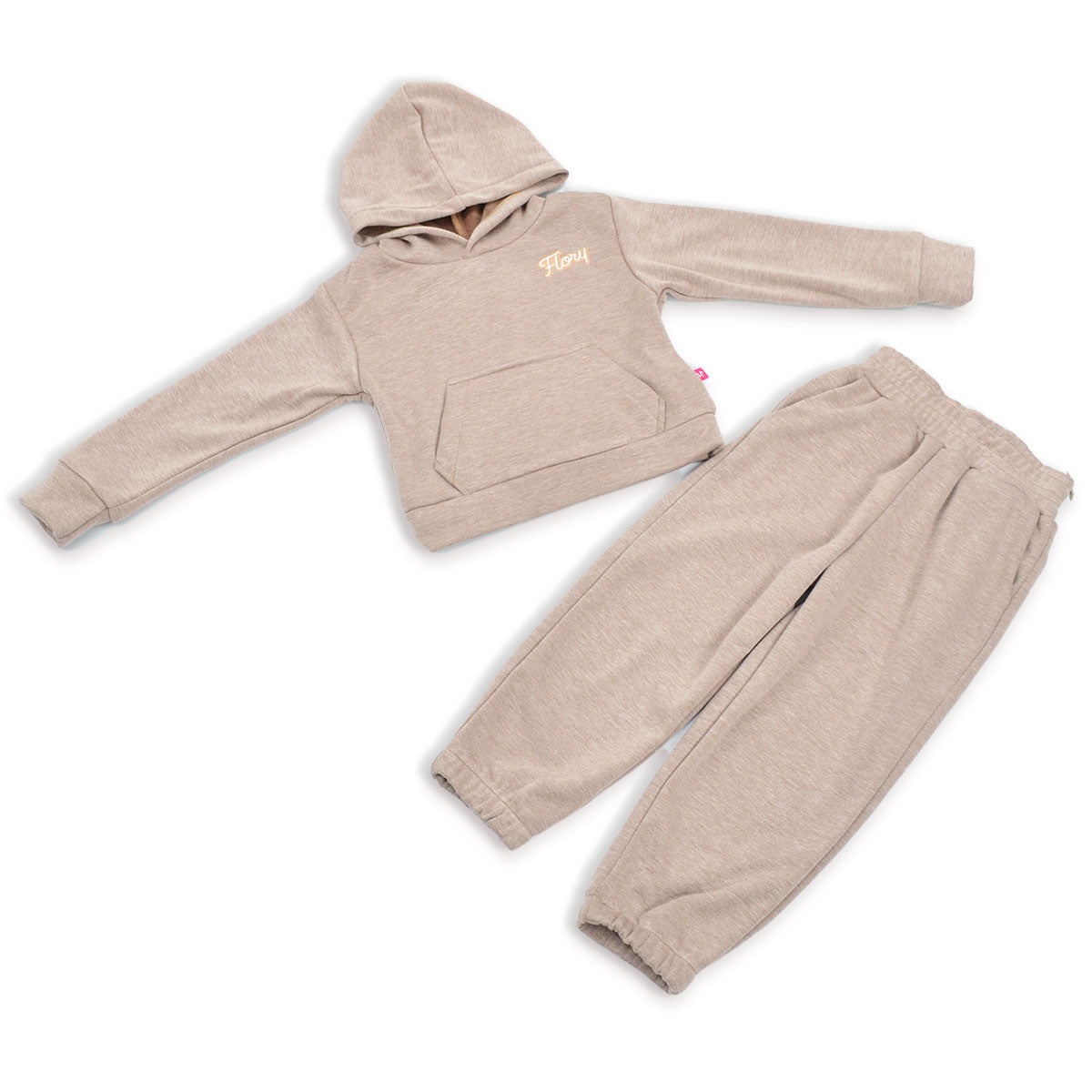 Conjunto pants oversize de sudadera pantalón niña FLORY CONI0016