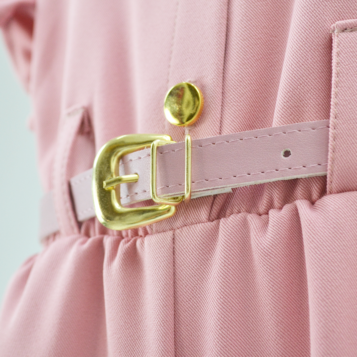 Mono con cinturón a tono Teen FLORY JSJU0001