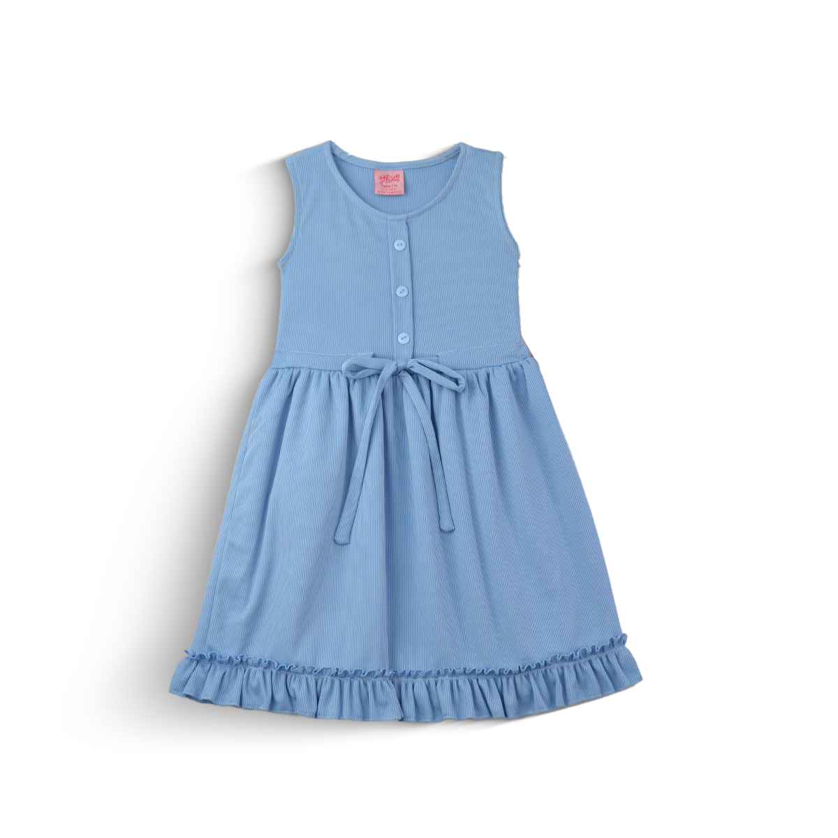 Vestido con botones niña FLORY VENI0125