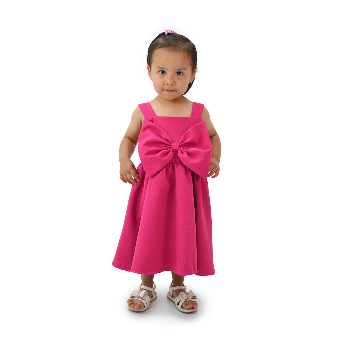 Vestido con moño para bebé FLORY VEBB0096
