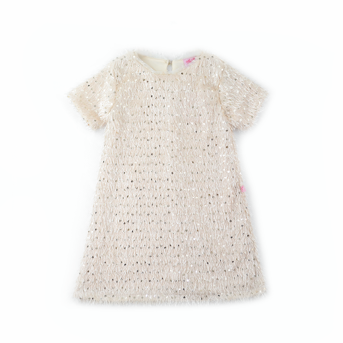 Vestido de Lentejuelas con Flecos para Niña Flory VENI0169