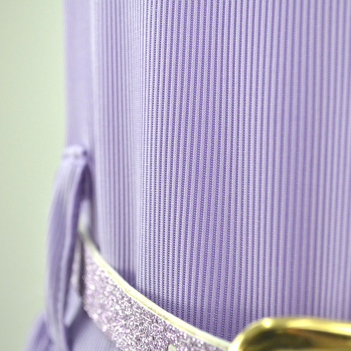 Vestido de olanes con cinturón Teen FLORY VEJU0007