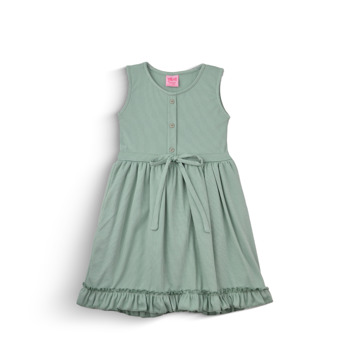 Vestido con botones niña FLORY VENI0125