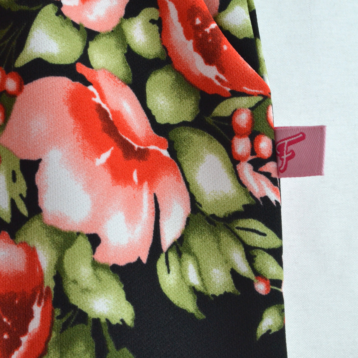 Conjunto con pantalón flores, blusa con olanes | CONI0042 | tallas ch-m-gr