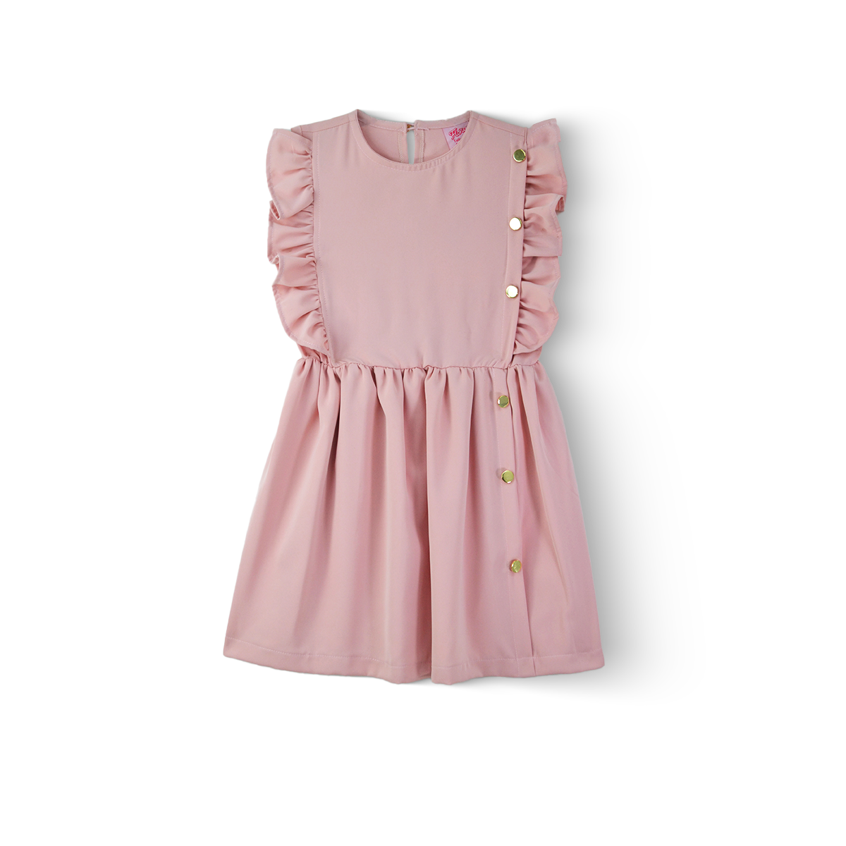 Vestido con botones Niña FLORY VENI0025