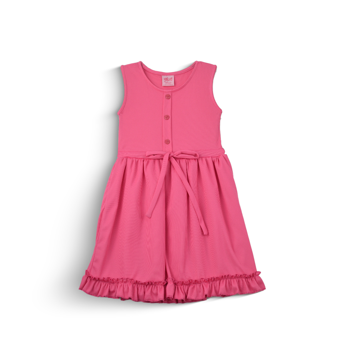 Vestido con botones niña FLORY VENI0125
