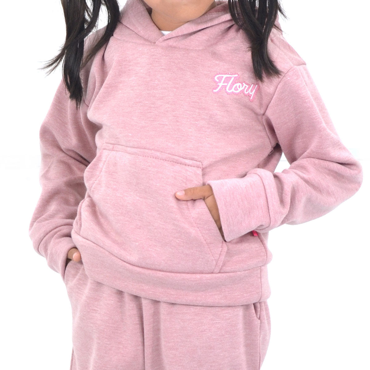 Conjunto pants oversize de sudadera pantalón niña FLORY CONI0016