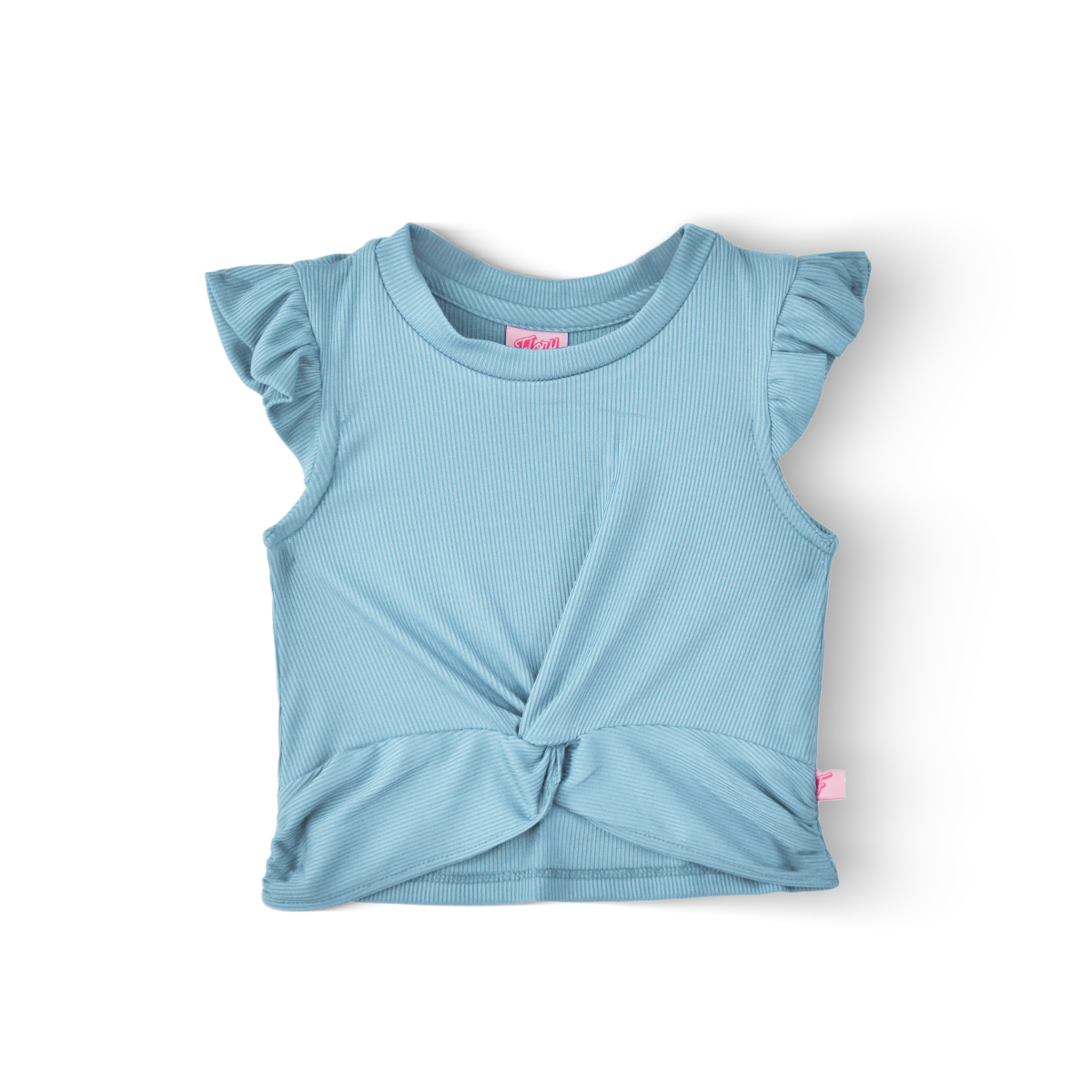 Blusa manga mariposa con nudo Niña Flory BLNI0063