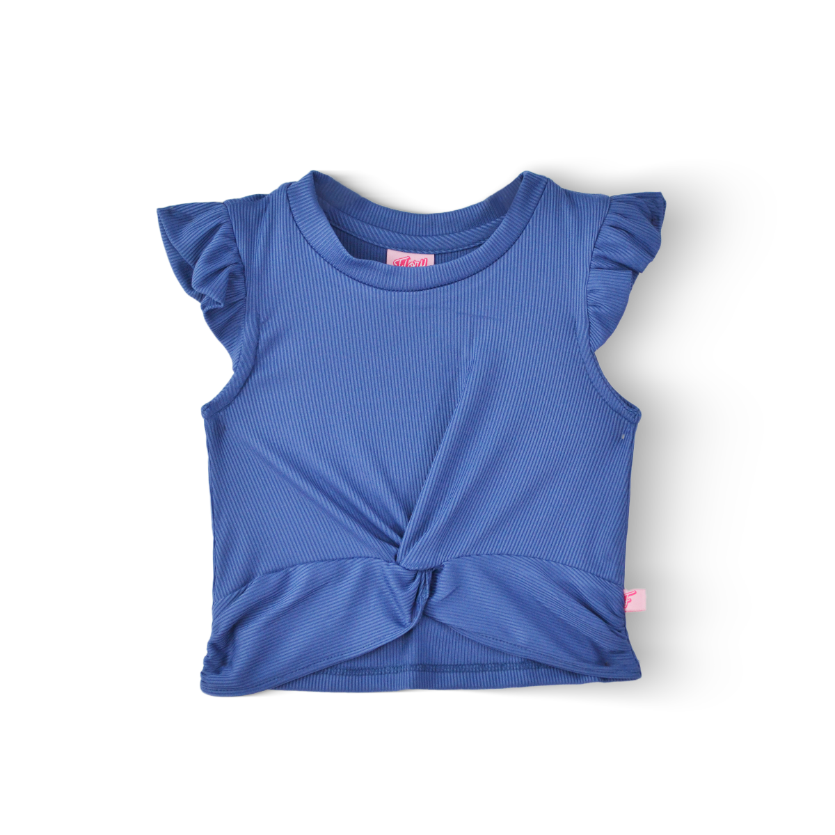 Blusa manga mariposa con nudo Niña Flory BLNI0063