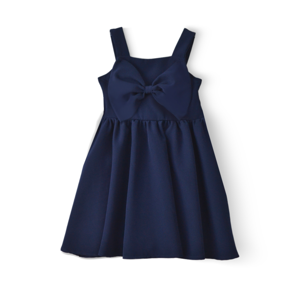 Vestido con moño para niña FLORY VENI0152