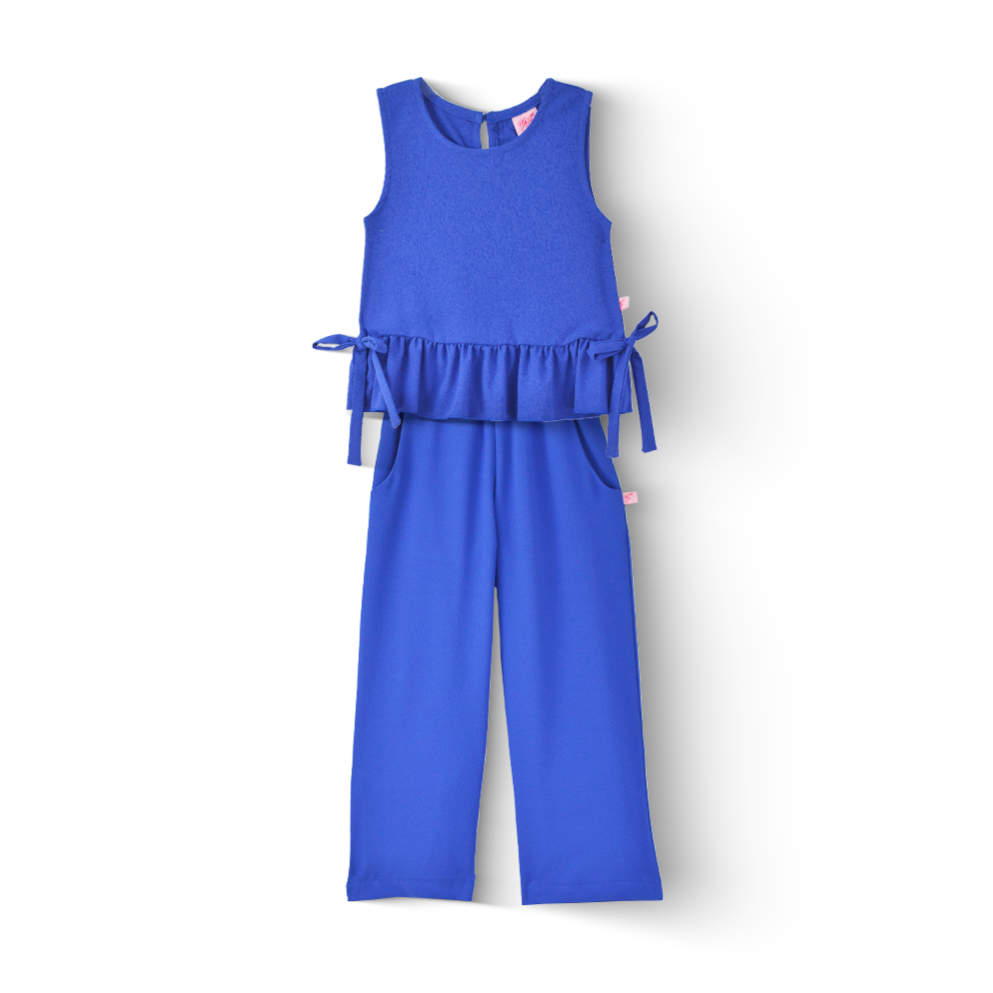 Conjunto de blusa con moños y pantalón Nila Flory CONI0033