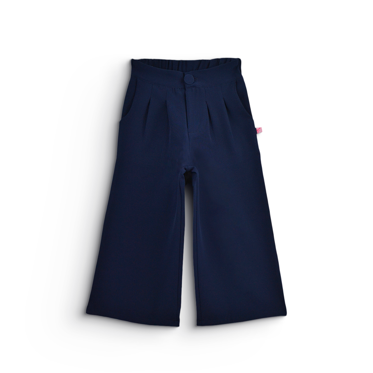 Pantalón con pinzas y botón forrado para Niña Flory PANI0009