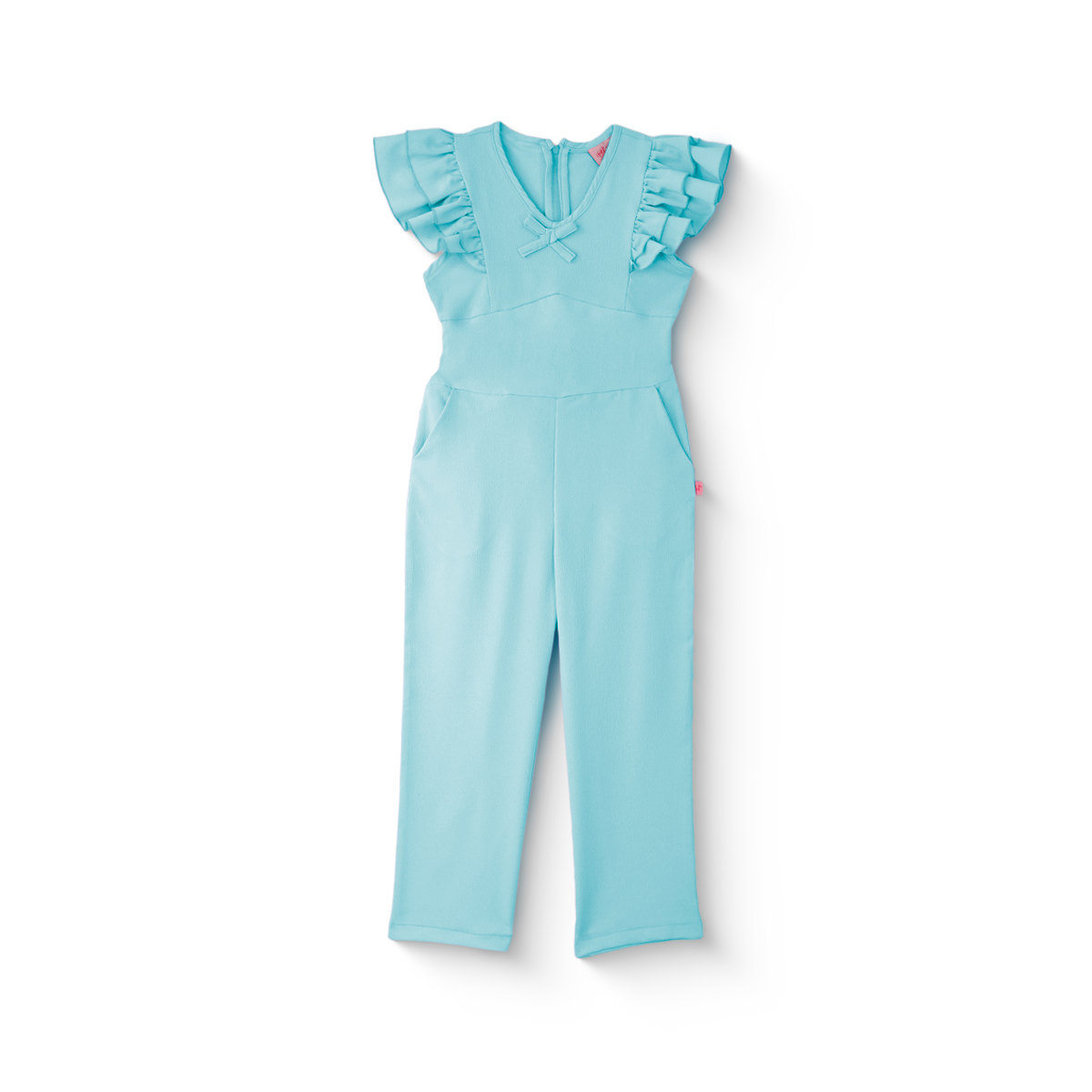 Mono manga mariposa con bolsas y resorte en espalda para Niña Flory JSNI0010