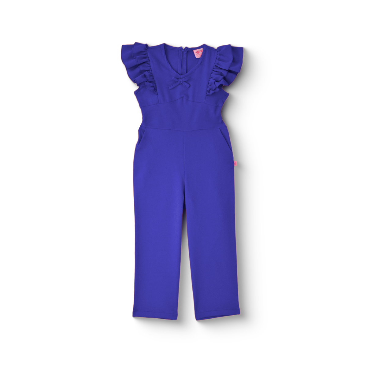 Mono manga mariposa con bolsas y resorte en espalda para Niña Flory JSNI0010