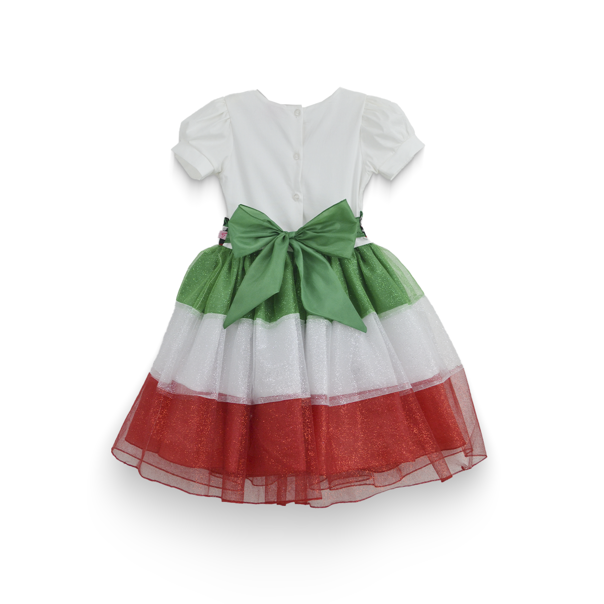 Vestido fiestas patrias niña Flory VENI0155
