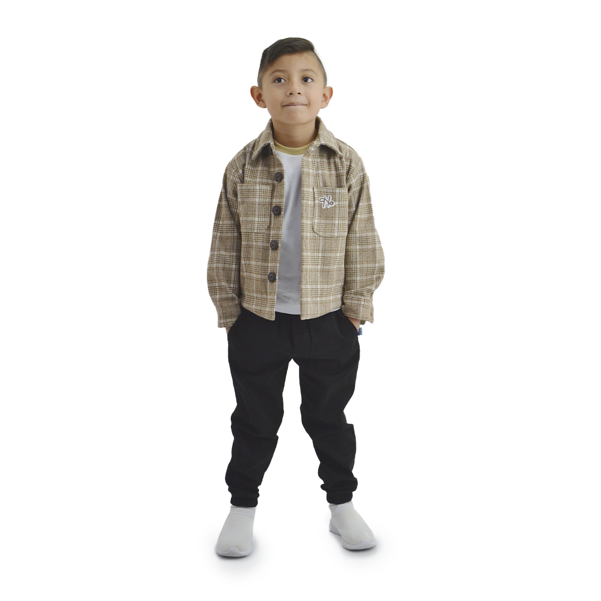 Sobrecamisa a cuadros para Niño HERI SCNN0002