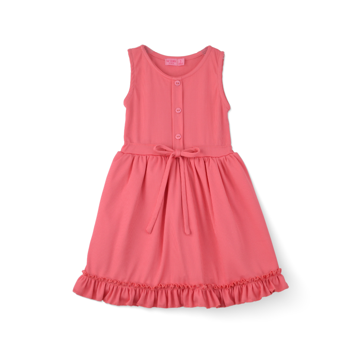Vestido con botones bebé FLORY VEBB0102