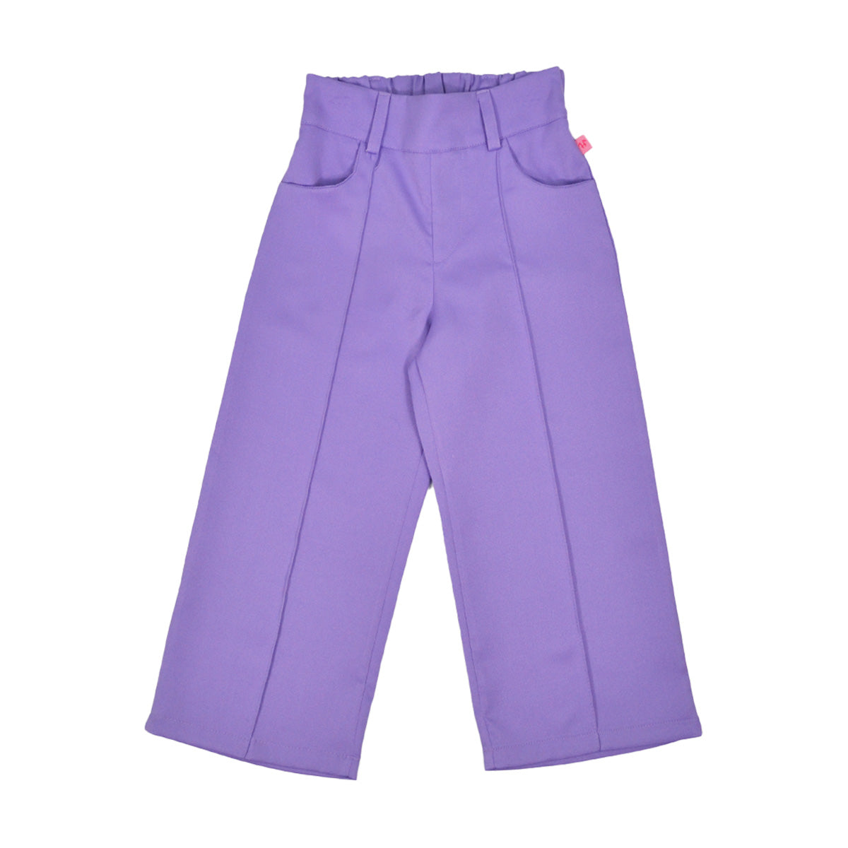 Pantalón pierna ancha con presillas Teen Flory PAJU0004