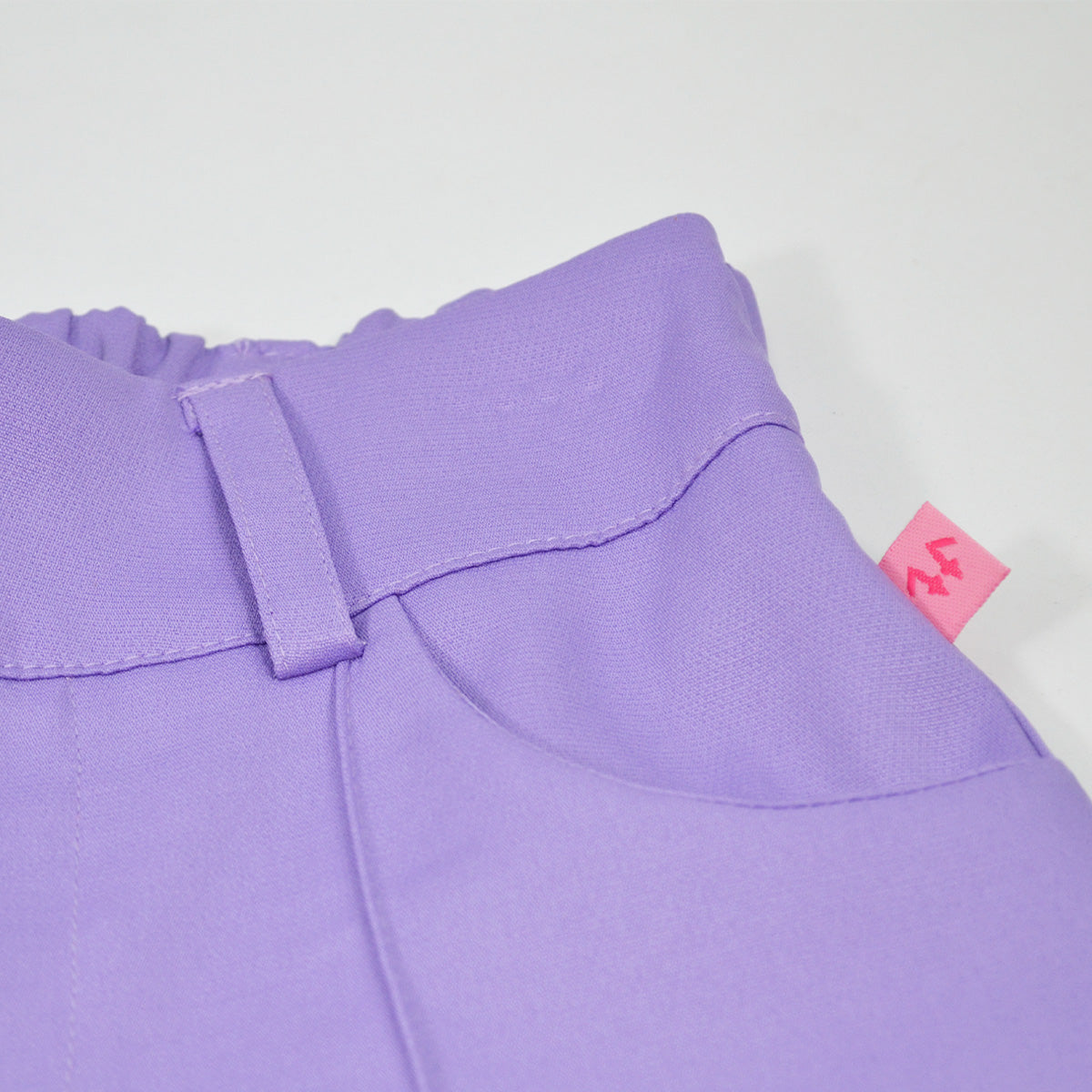 Pantalón pierna ancha con presillas Teen Flory PAJU0004