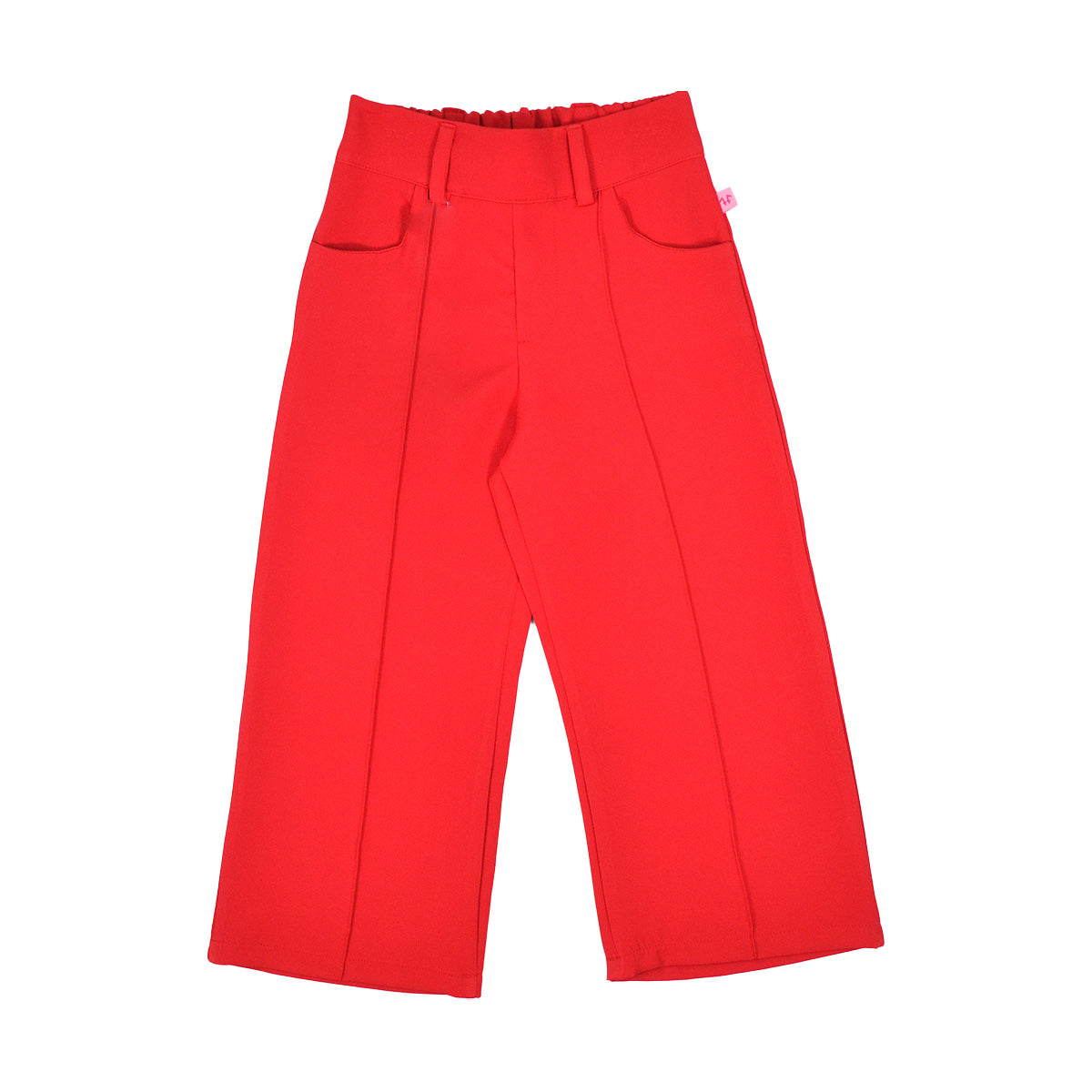 Pantalón pierna ancha con presillas Teen Flory PAJU0004
