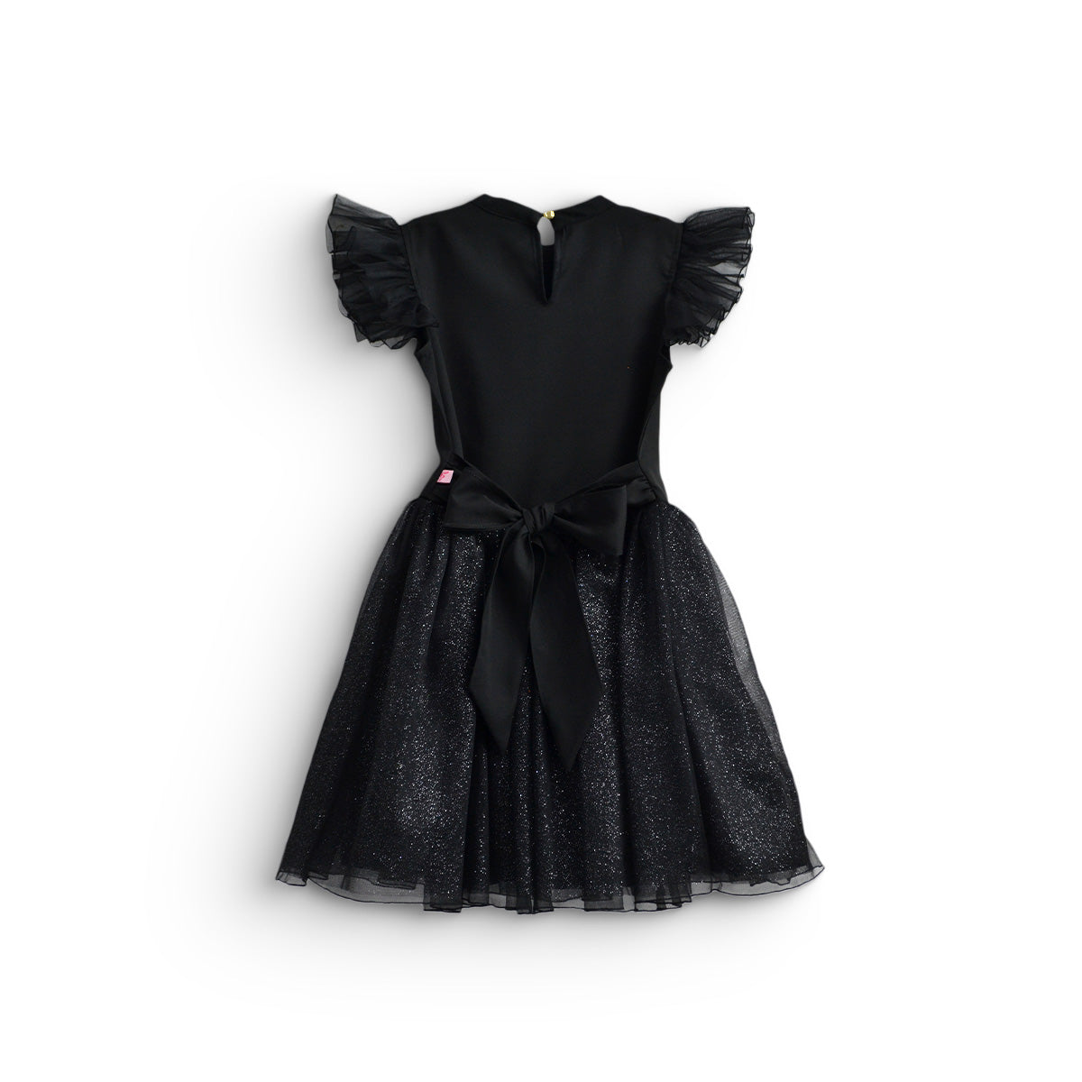 Vestido disfraz de esqueletos con diadema Niña Flory VENI0178