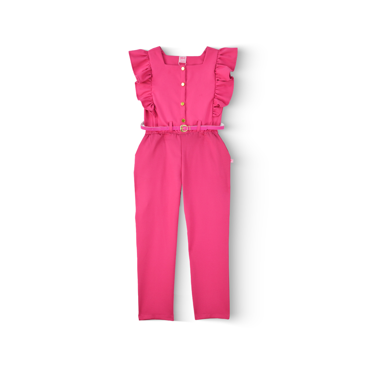 Mono con cinturón a tono Teen FLORY JSJU0001