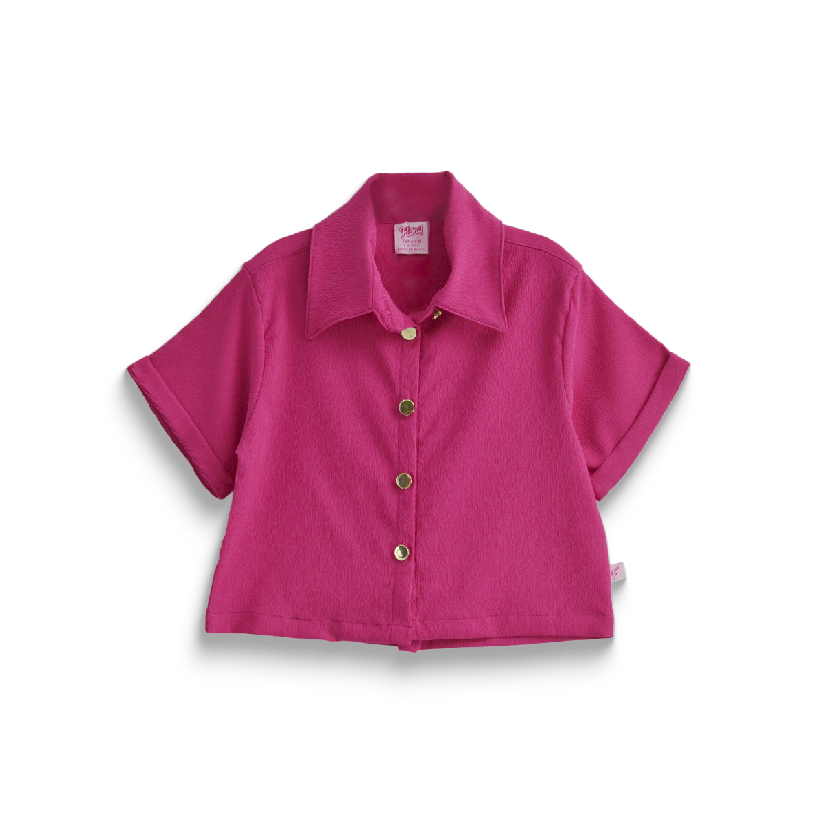 Conjunto de tres piezas con botones para niña Flory CONI0040