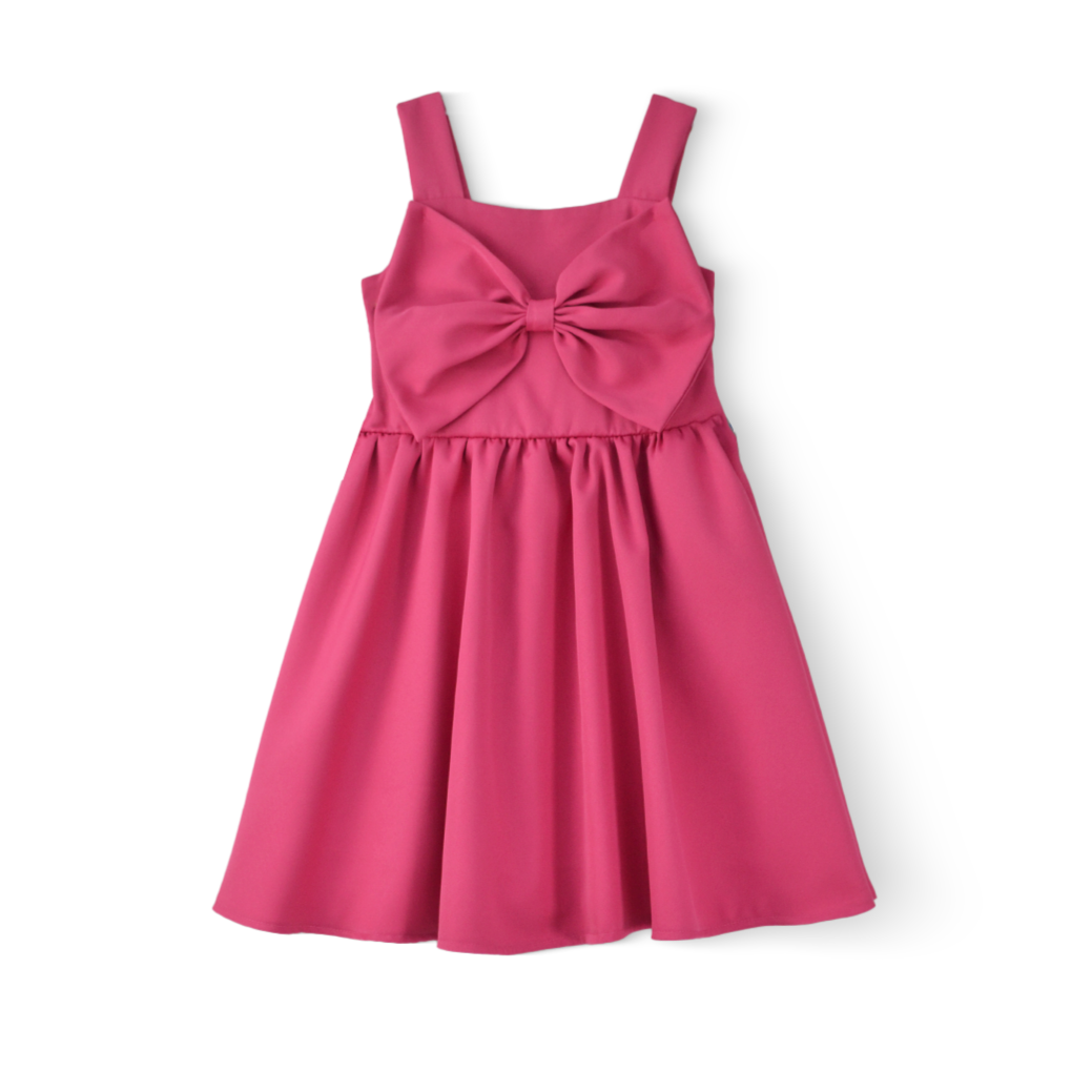 Vestido con moño para niña FLORY VENI0152