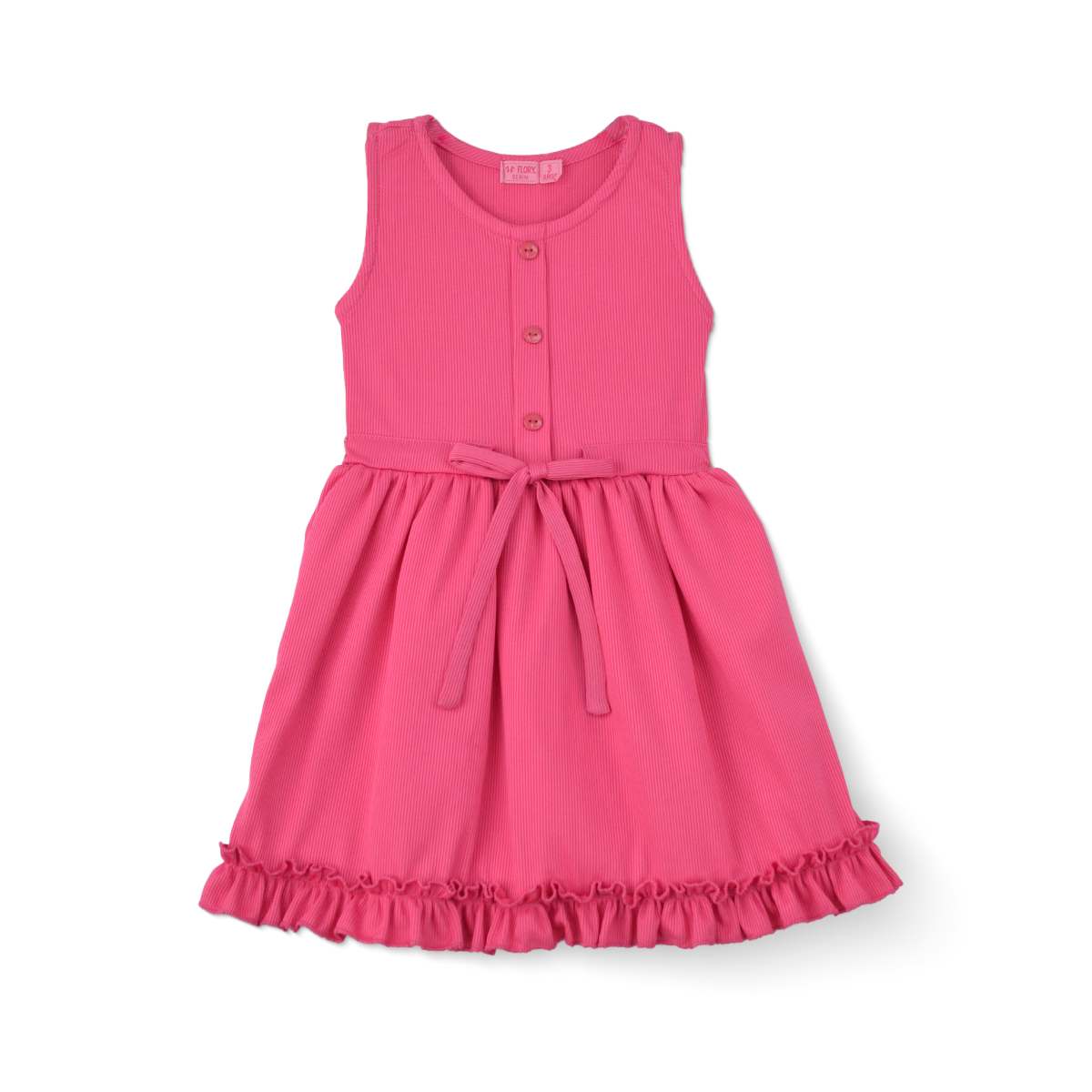 Vestido con botones bebé FLORY VEBB0102