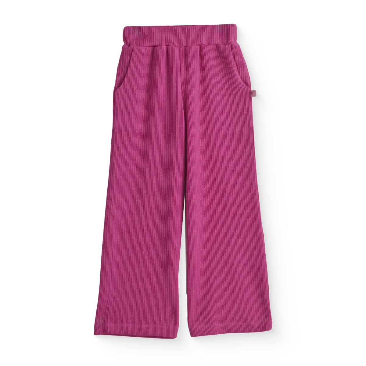 Conjunto con pantalón a rayas, blusa hueso con olanes | CONI0043 | tallas ch-m-gr