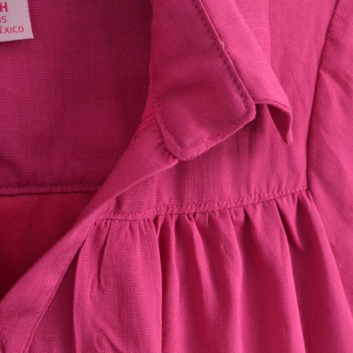 Vestido de manga larga y botones para niña FLORY VENI0174