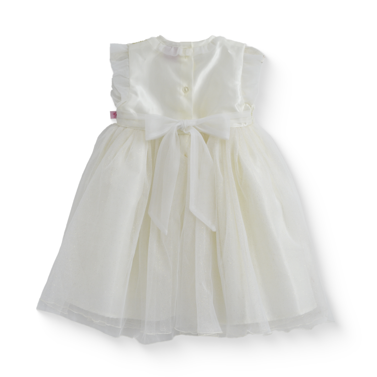 Vestido de ceremonia con caída para Niña Bebé Flory VEBB0122