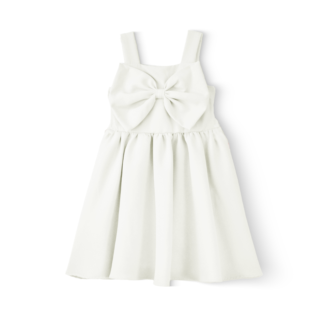 Vestido con moño para niña FLORY VENI0152