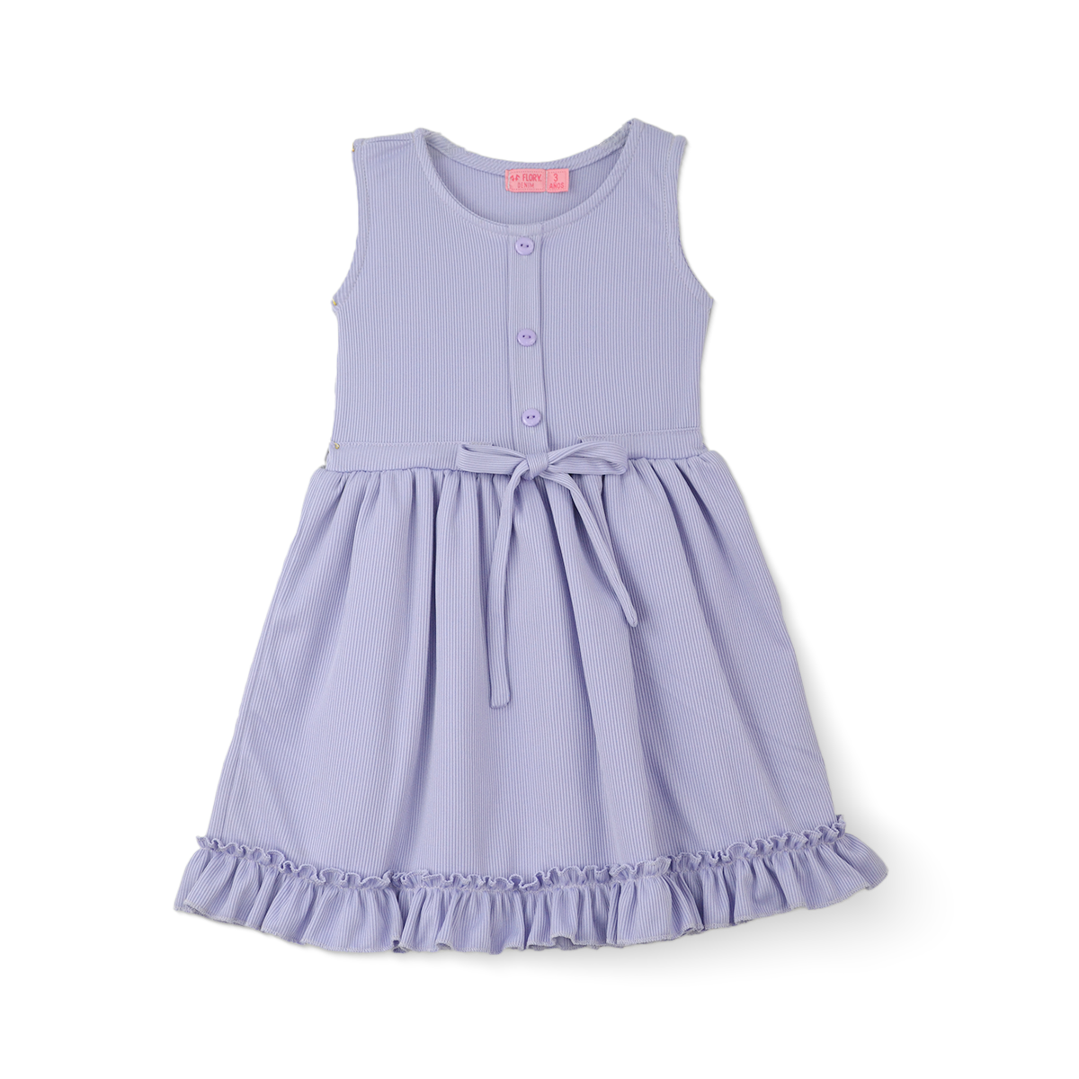 Vestido con botones bebé FLORY VEBB0102