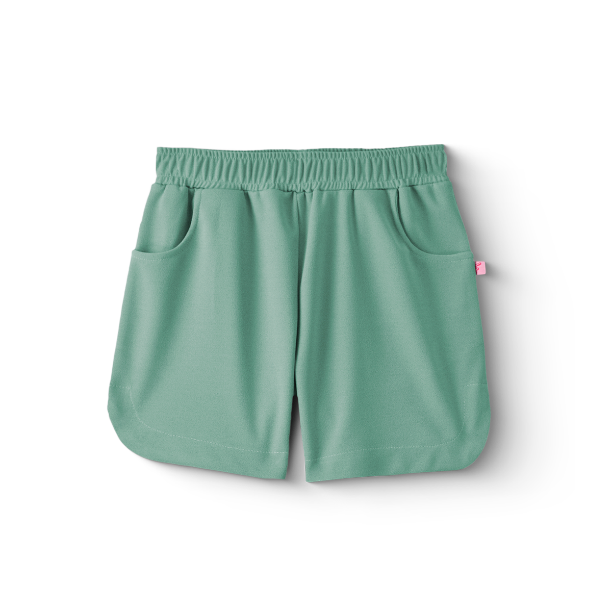 Conjunto Sort Básico con bolsillos y blusa con moño Niña Teen Flory COJU0007