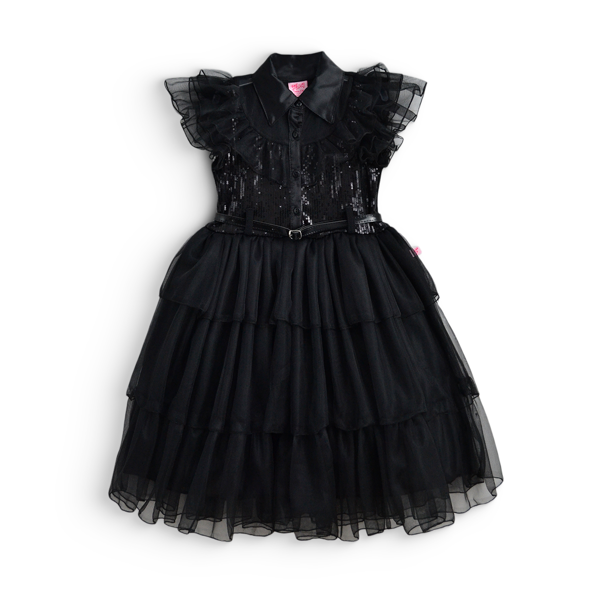 Vestido de fiesta Merlina con lentejuelas FLORY VENI0089