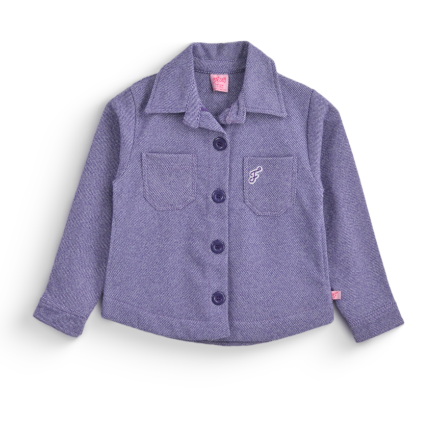 Sobrecamisa a cuadros para niña FLORY SCNI0001