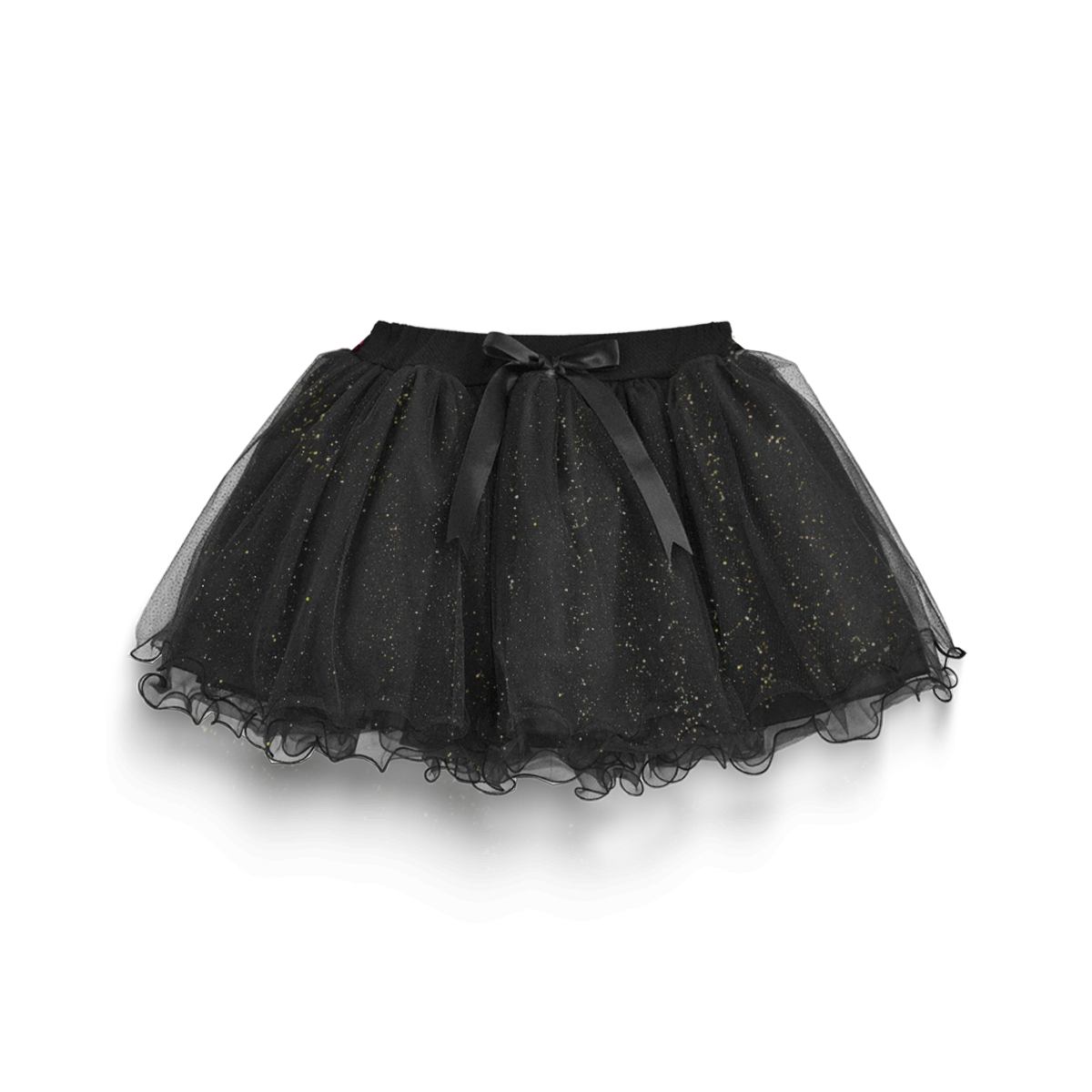 Falda tutu brillos Halloween Niña Flory FANI0004
