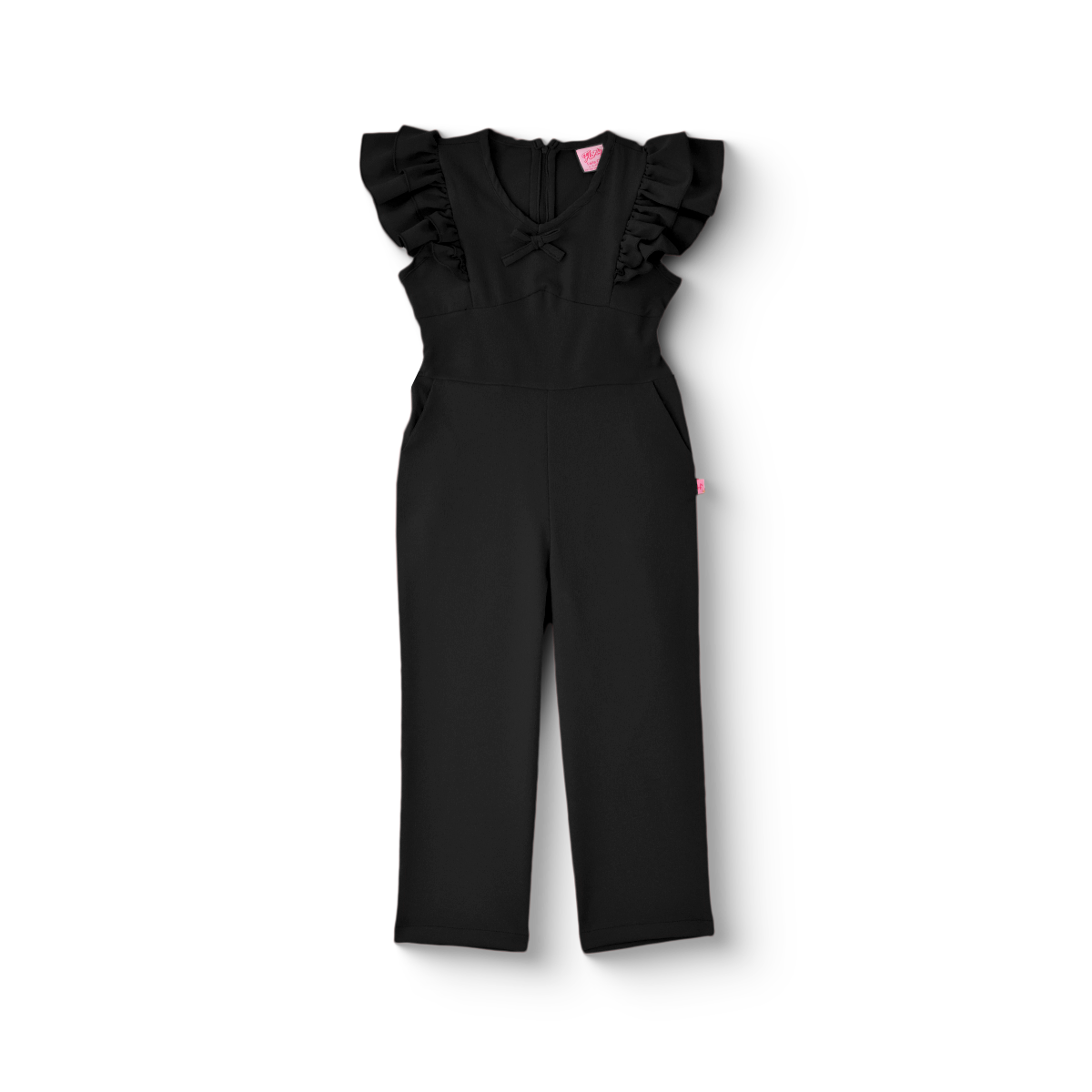 Mono manga mariposa con bolsas y resorte en espalda para Niña Flory JSNI0010