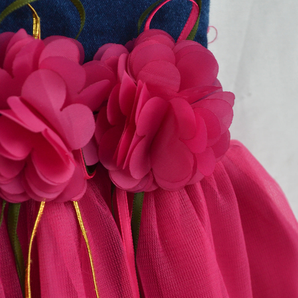 Vestido con flores para Niña VENI0198 Flory