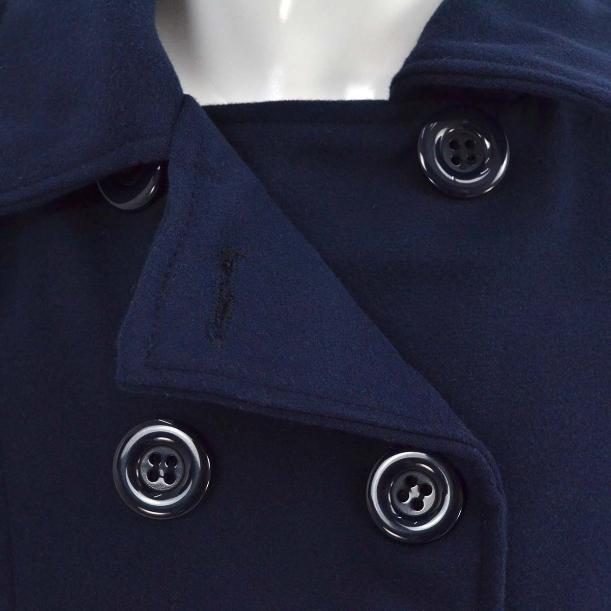 Abrigo de paño forrado con botones niña FLORY ABNI0001