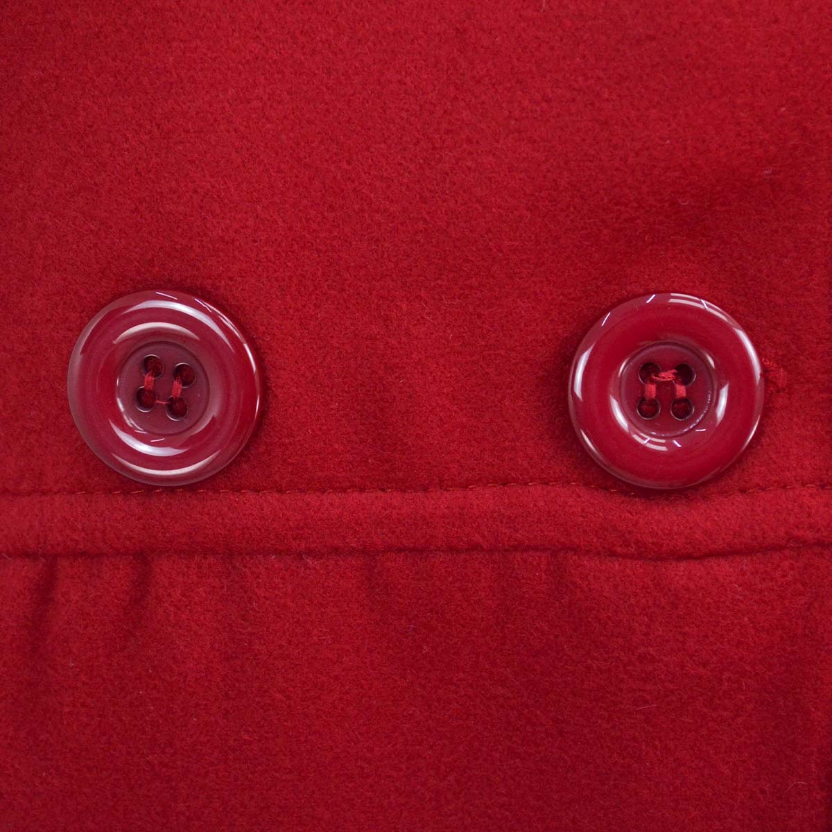 Abrigo de paño forrado con botones niña FLORY ABNI0001