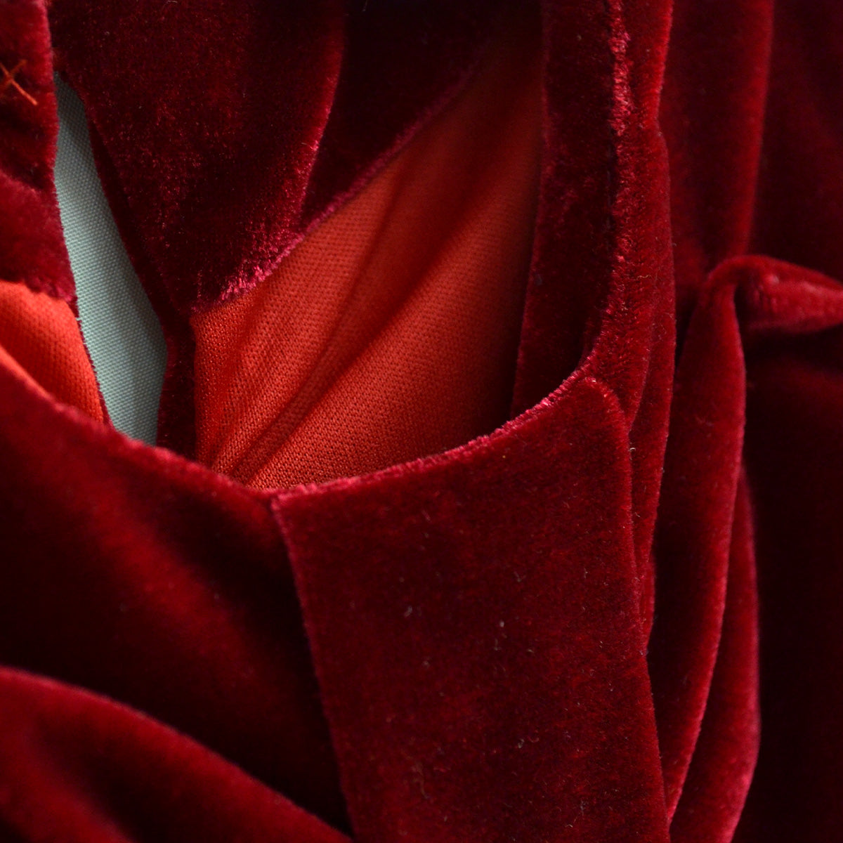 Vestido navideño de terciopelo para niña bebé Flory VEBB0121