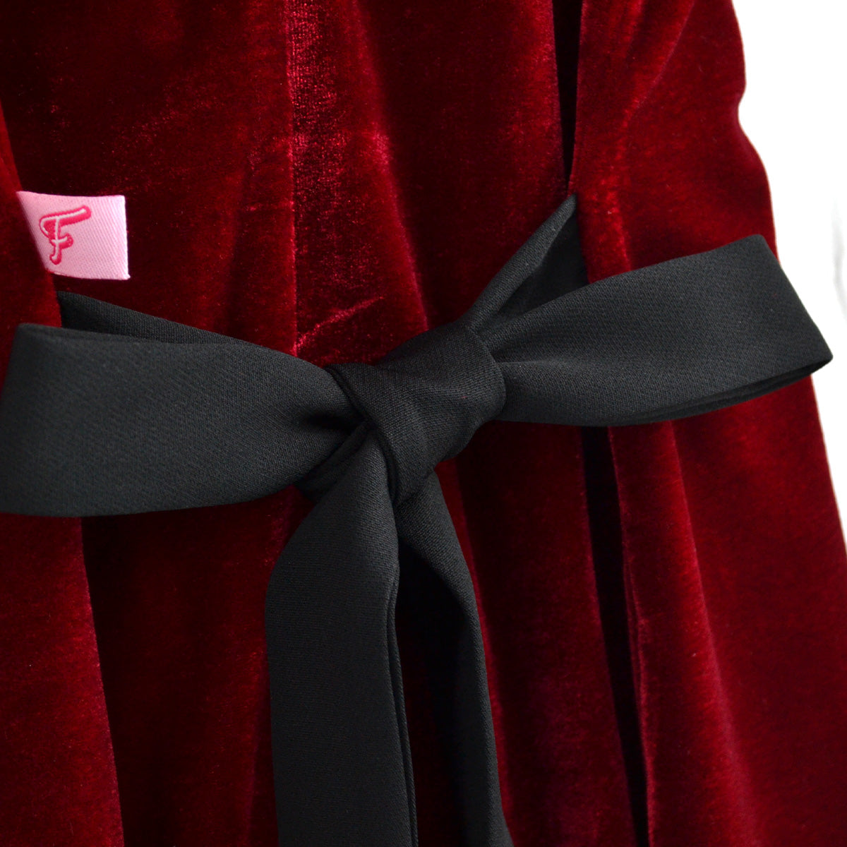 Vestido navideño de terciopelo para niña bebé Flory VEBB0121