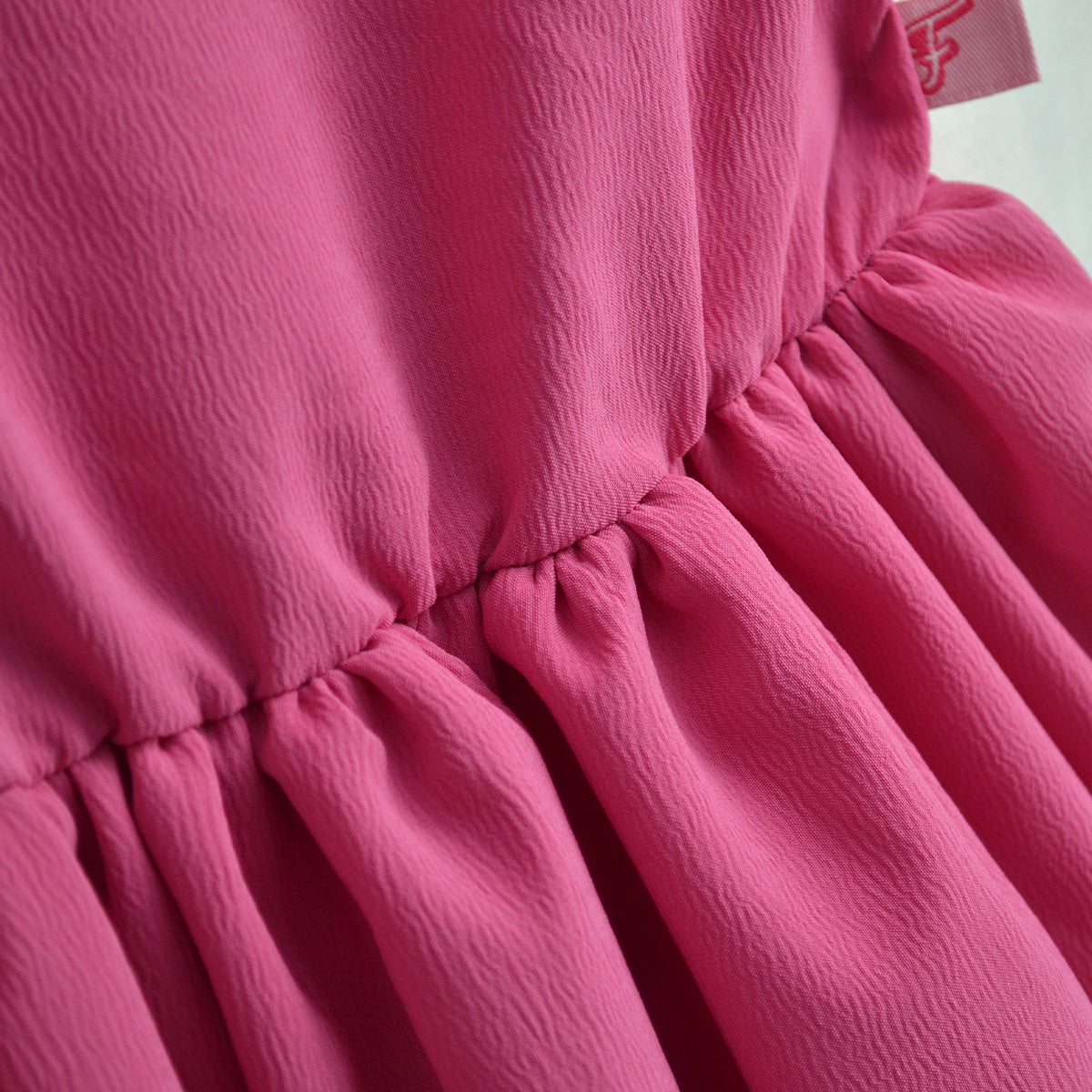 Vestido con moño y olanes para Niña Flory VENI0185