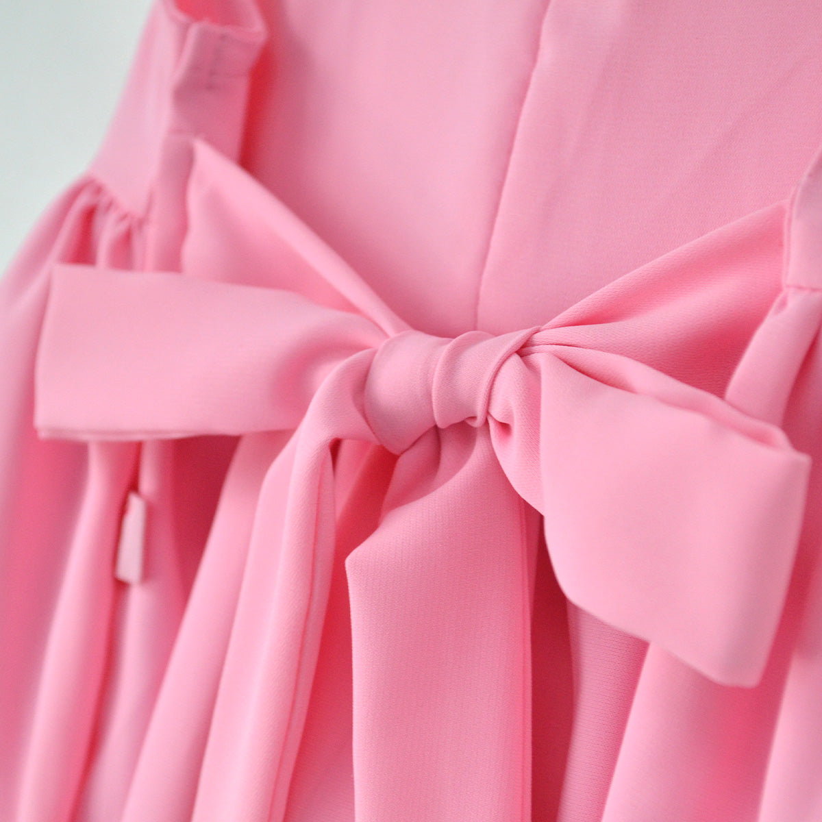 Vestido con grabado y moño para Niña Flory VENI0112