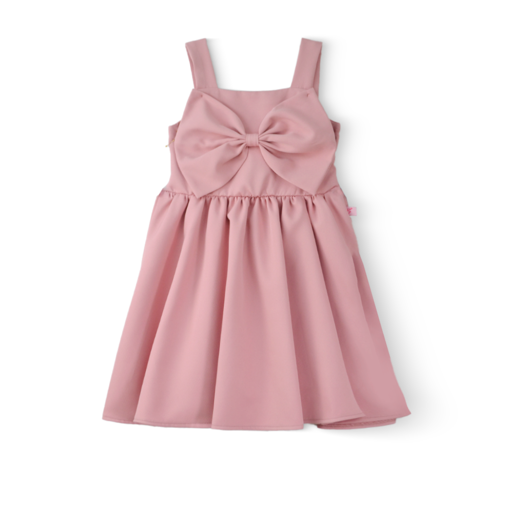 Vestido con moño para niña FLORY VENI0152