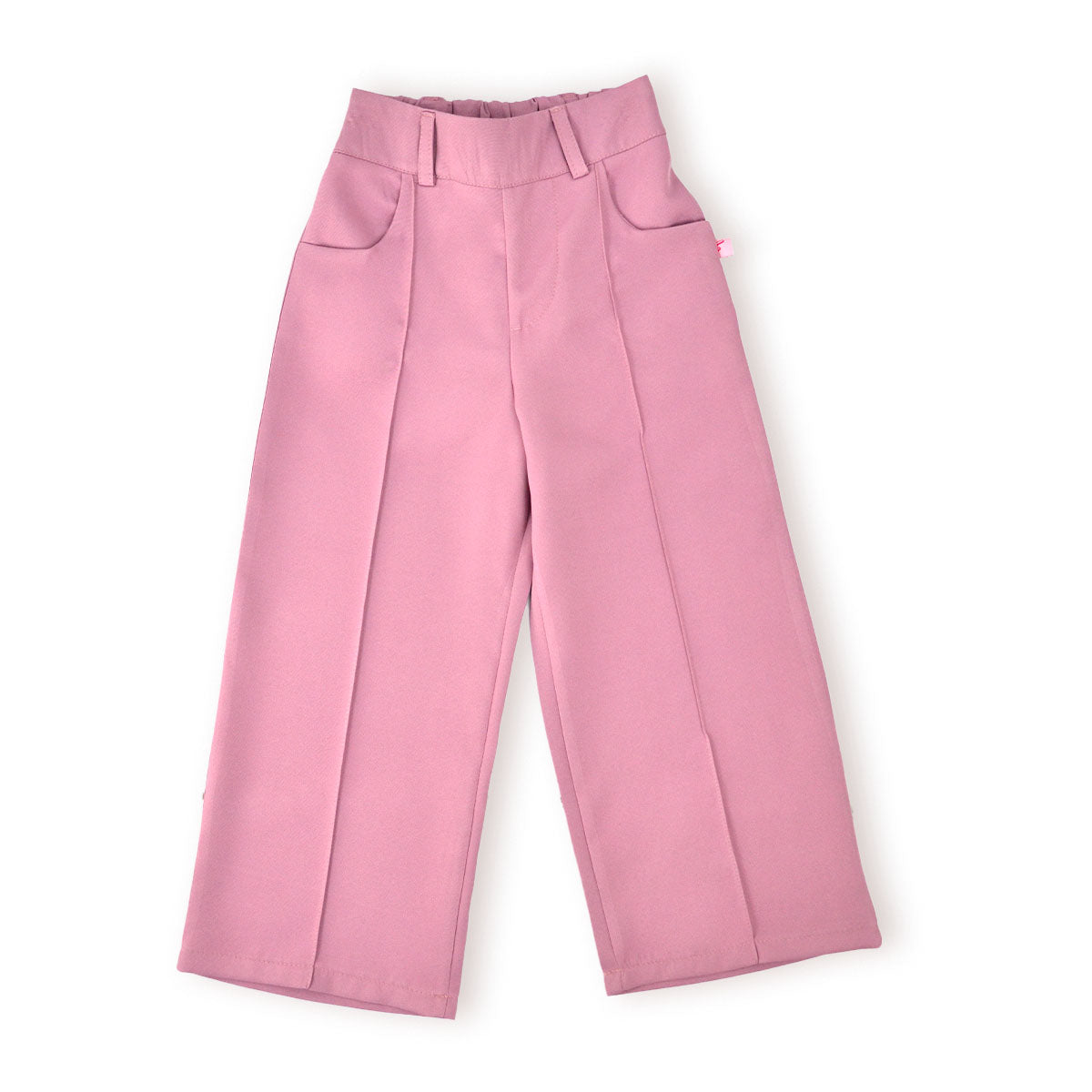 Pantalón pierna ancha con presillas Teen Flory PAJU0004