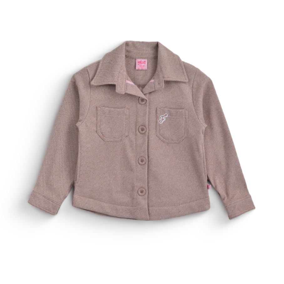 Sobrecamisa a cuadros para niña FLORY SCNI0001