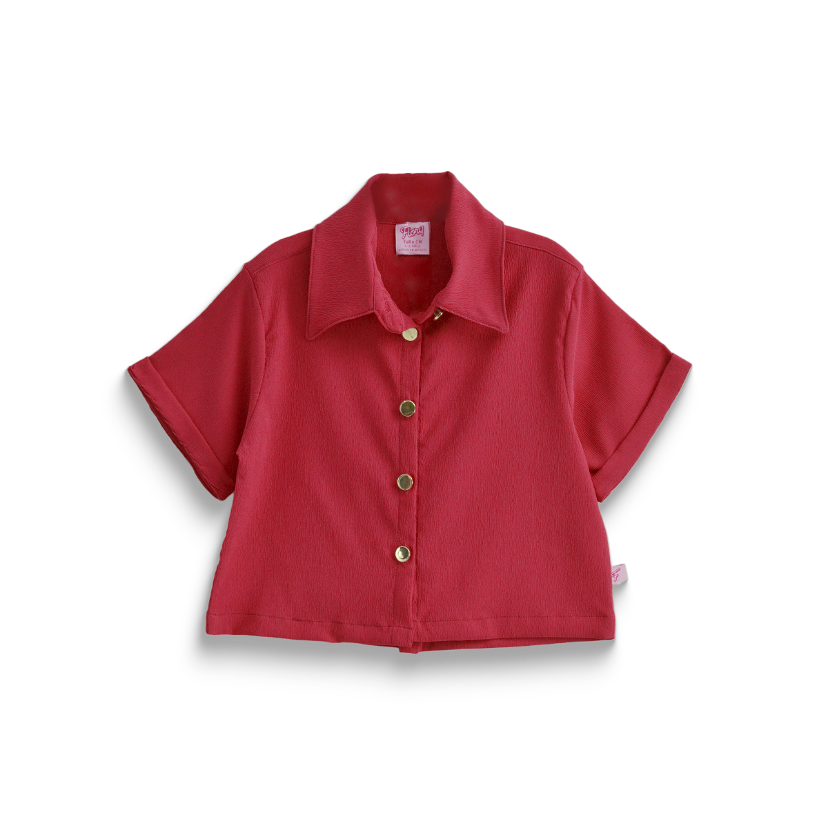 Conjunto de tres piezas con botones para niña Flory CONI0040